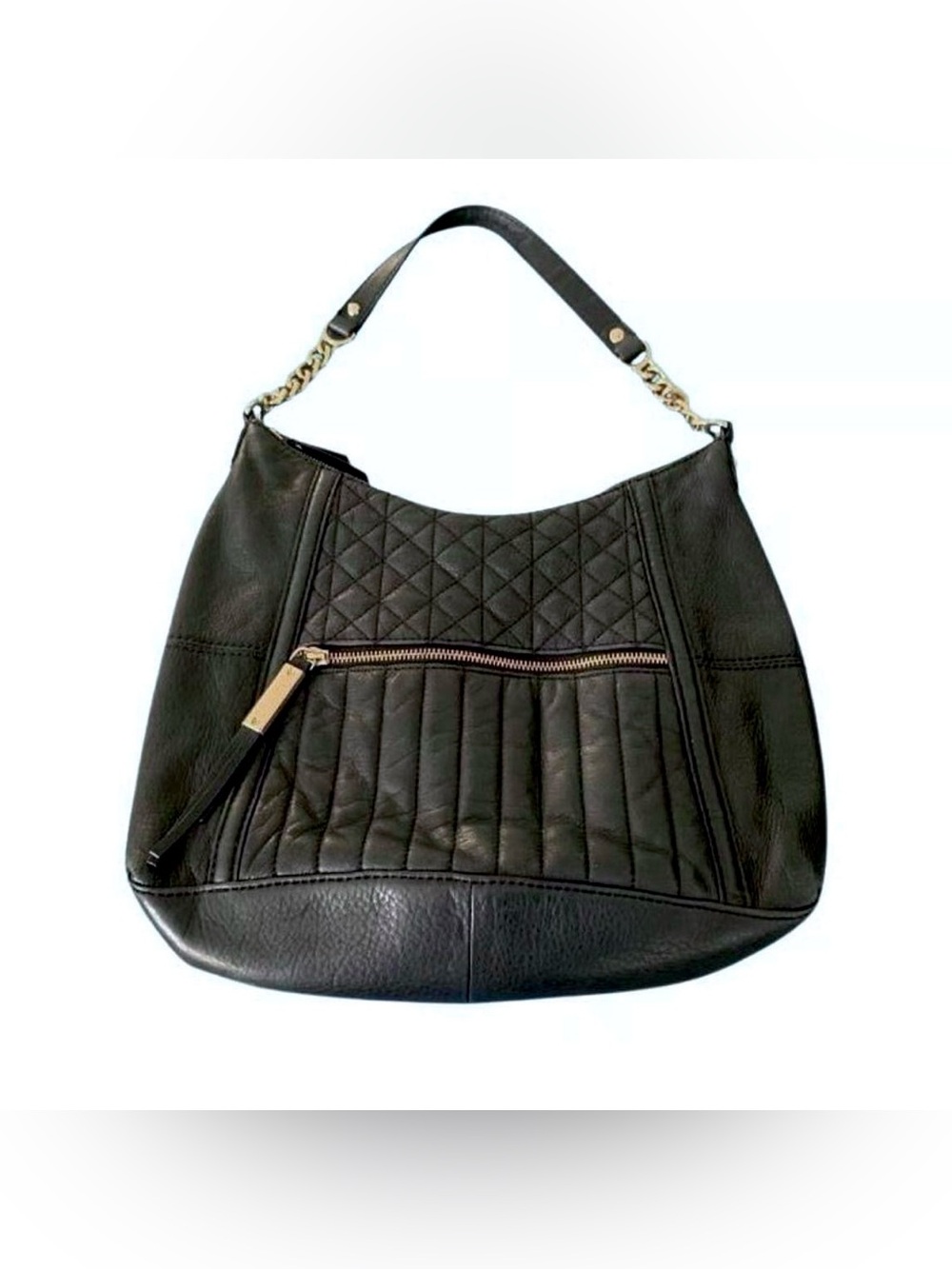 B. Makowsky Leather Shoulder Bag